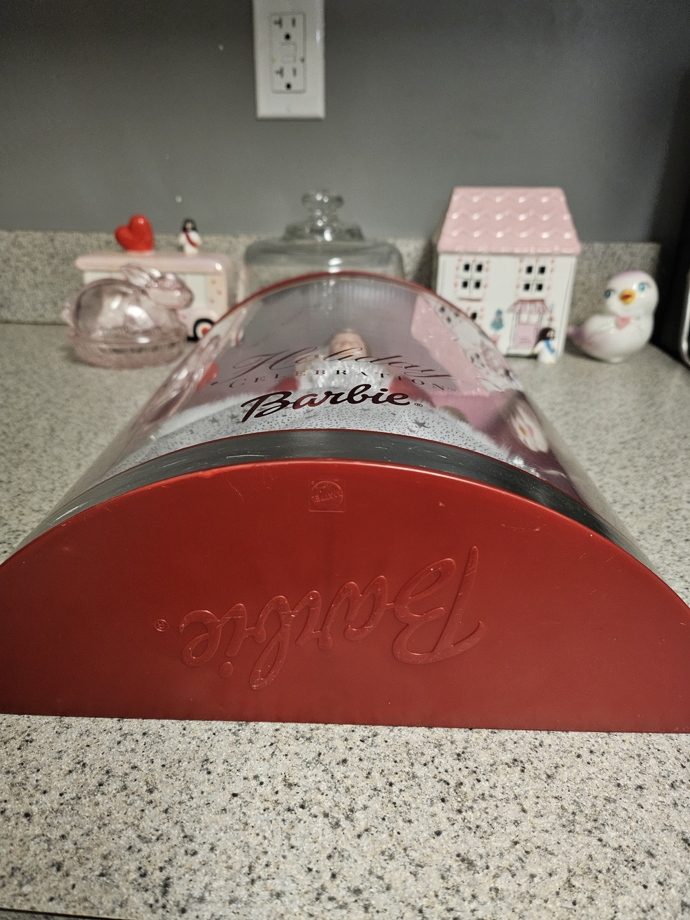 Barbie Holiday Celebration 2001 Edition Silver & Red Doll - Picture 4 of 5